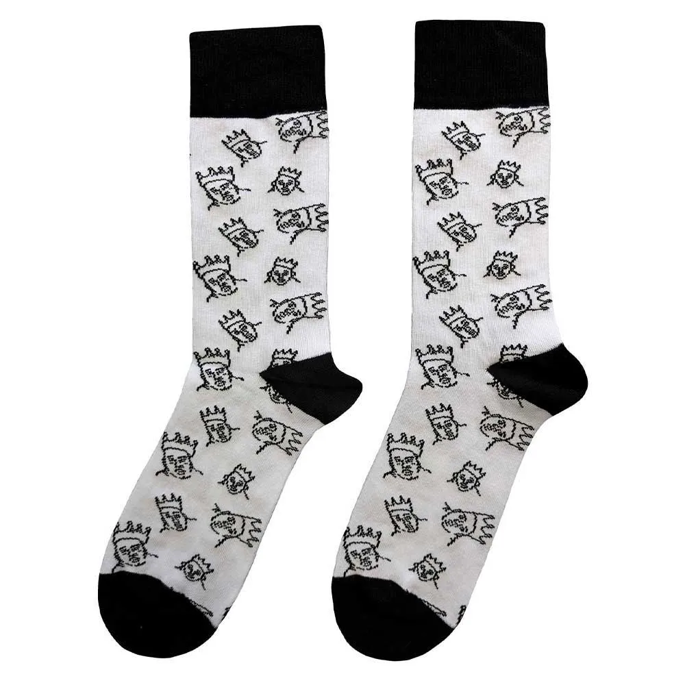 Biggie Smalls Hand Drawn Ankle Socks sold by Paradiso Clothing product image thumbnail 2