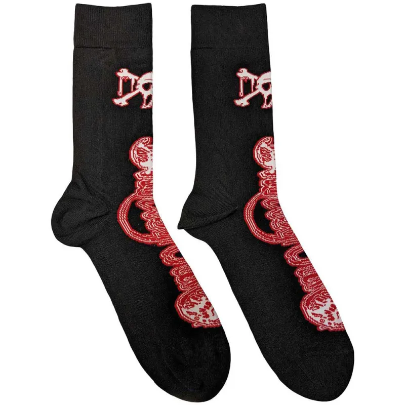 Motley Crue Dr Feelgood Band Logo Ankle Socks made by Motley crue
