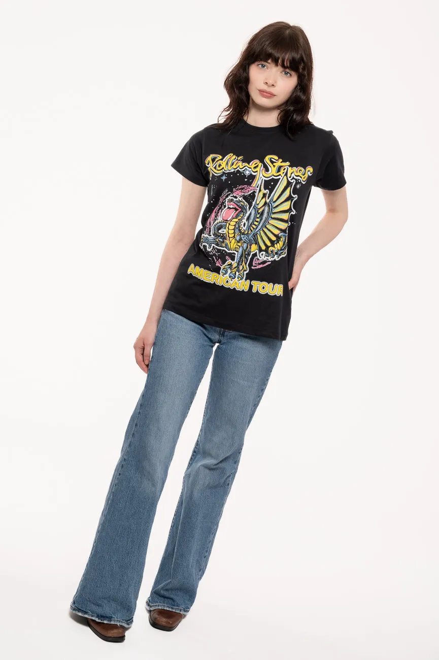The Rolling Stones American Tour Dragon Skinny Fit T Shirt sold by Paradiso Clothing product image thumbnail 5