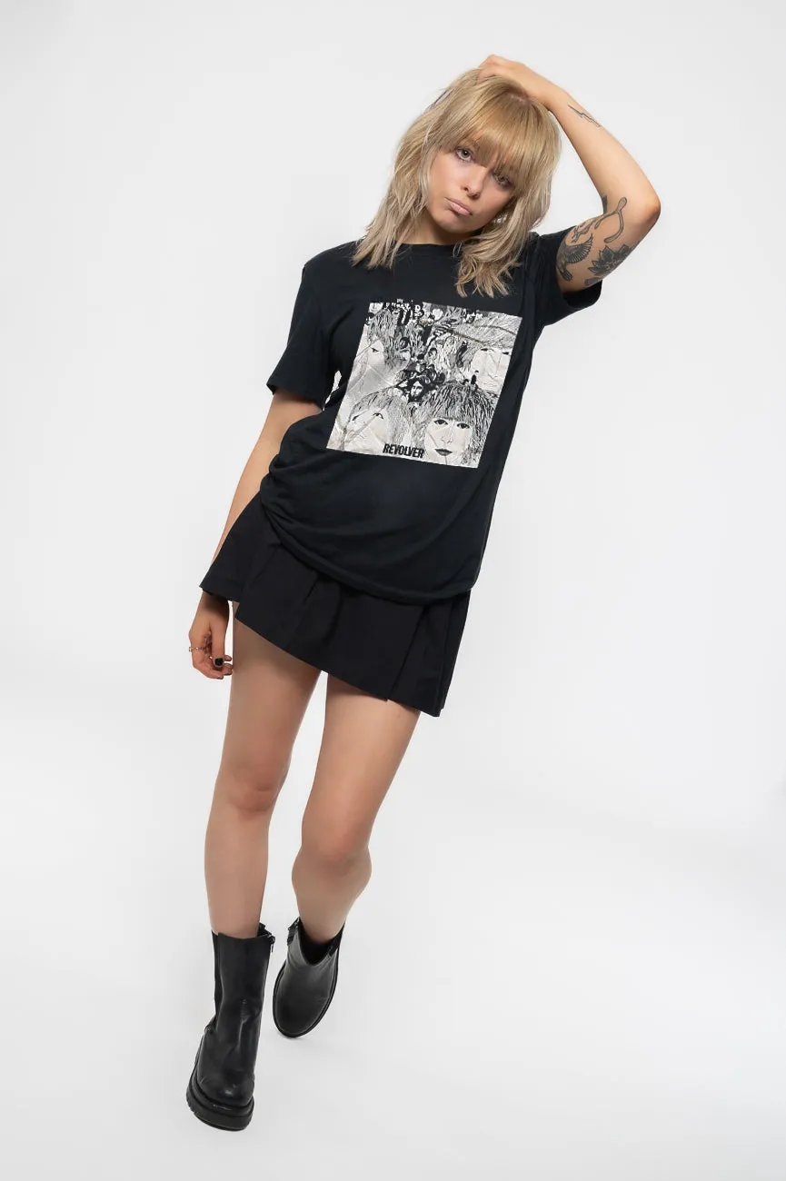 The Beatles Revolver Album Boyfriend Fit T Shirt sold by Paradiso Clothing product image thumbnail 5