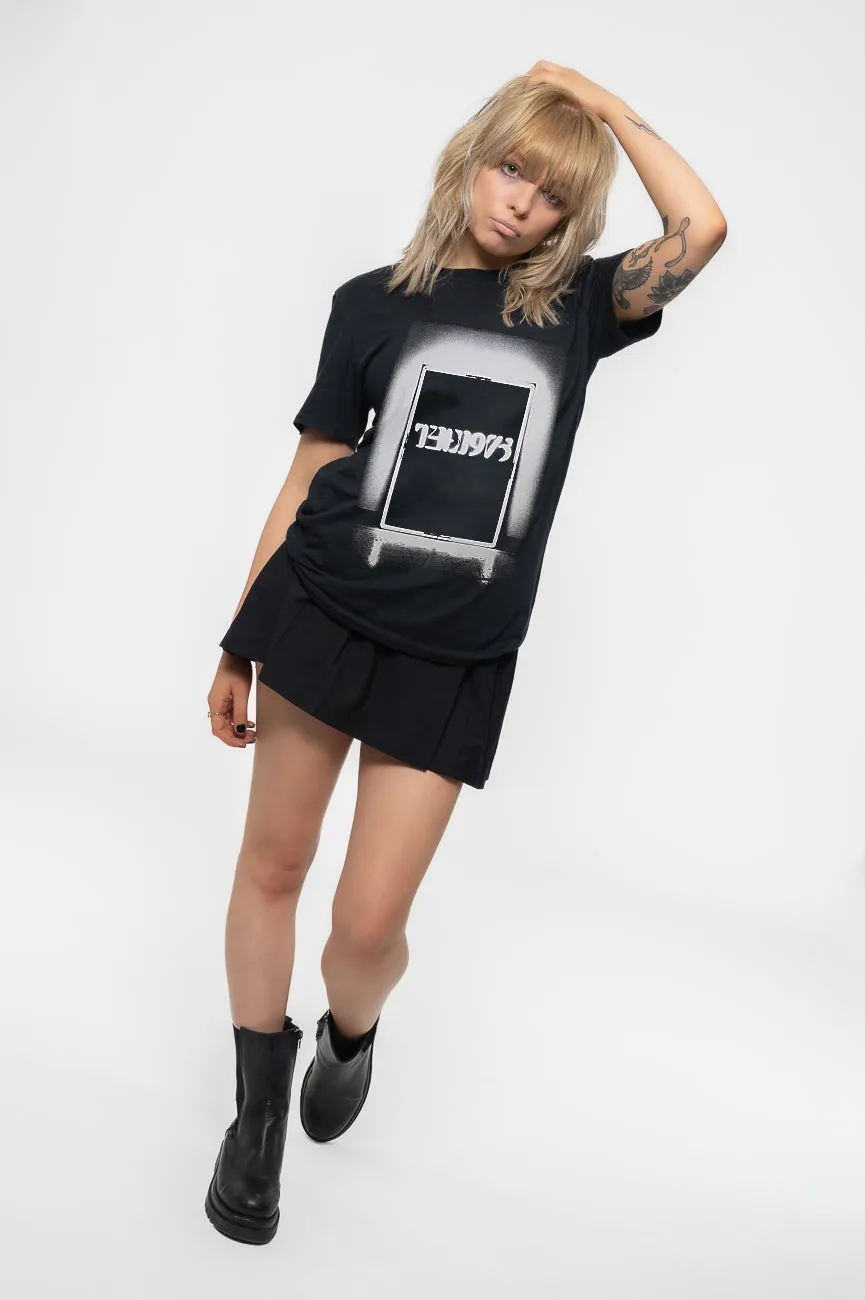 The 1975 Black Tour Womens Skinny Fit T Shirt sold by Paradiso Clothing product image thumbnail 5
