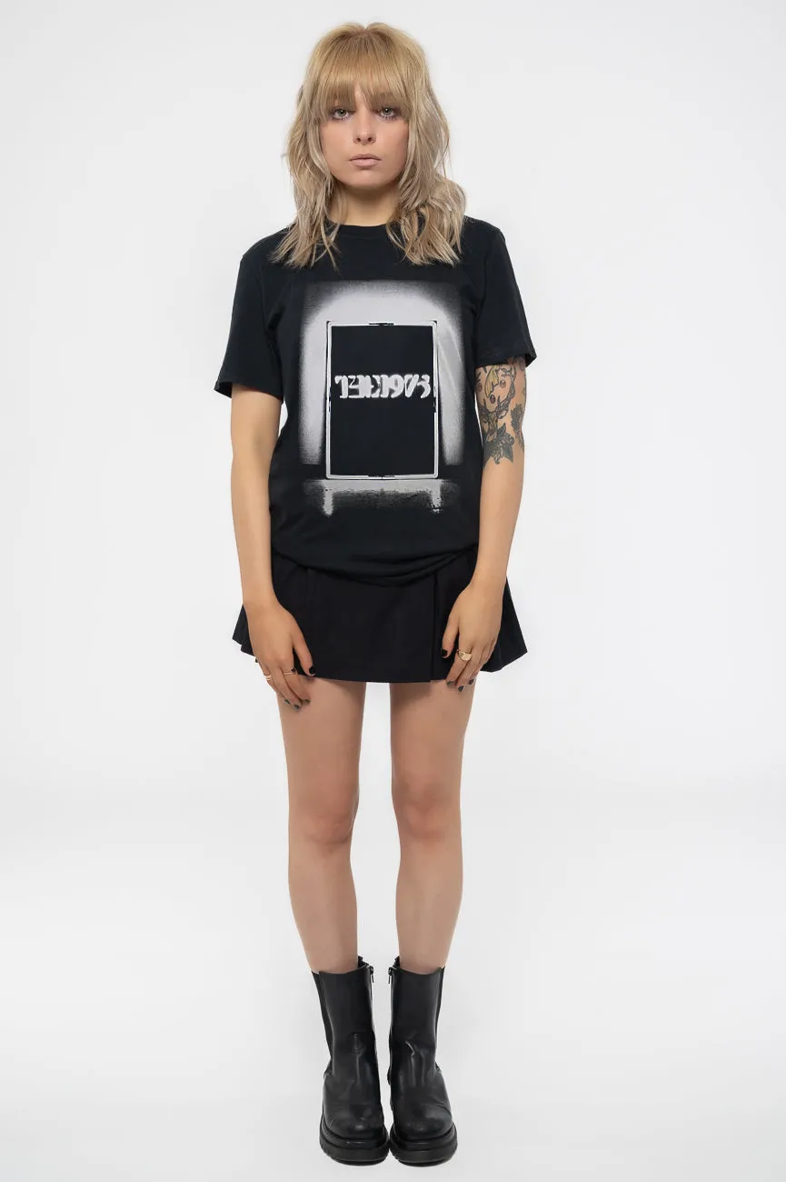 The 1975 Black Tour Womens Skinny Fit T Shirt sold by Paradiso Clothing product image thumbnail 2