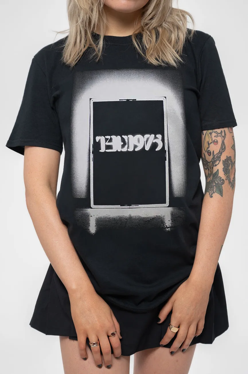 The 1975 Black Tour Womens Skinny Fit T Shirt sold by Paradiso Clothing product image thumbnail 3