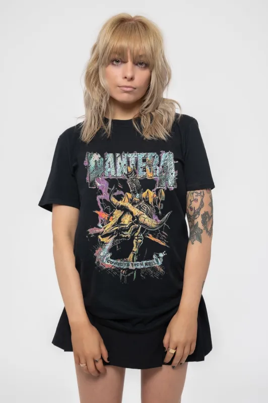 Pantera Cowboys From Hell Skinny Fit T Shirt sold by Paradiso Clothing