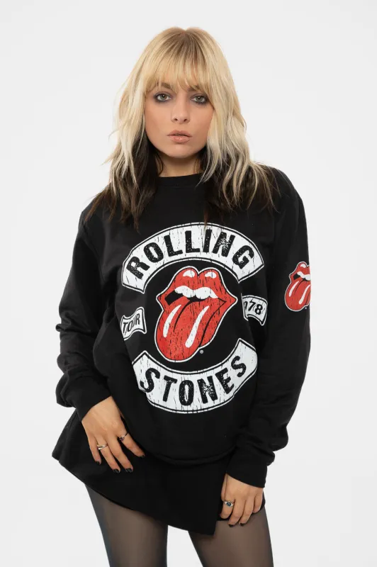 The Rolling Stones US Tour 1978 Sweatshirt made by the Rolling Stones