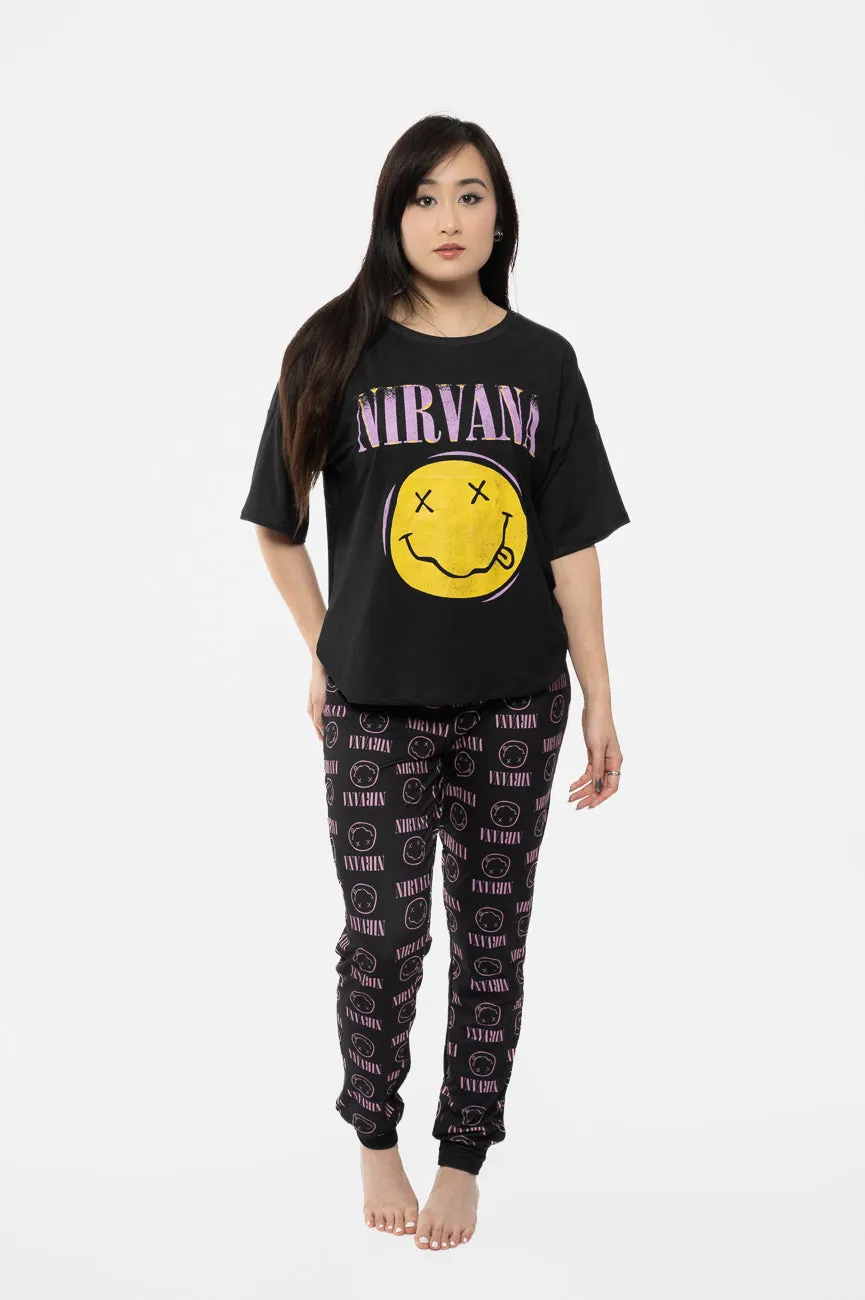 Nirvana Grunge Smile Pyjamas sold by Paradiso Clothing product image thumbnail 2