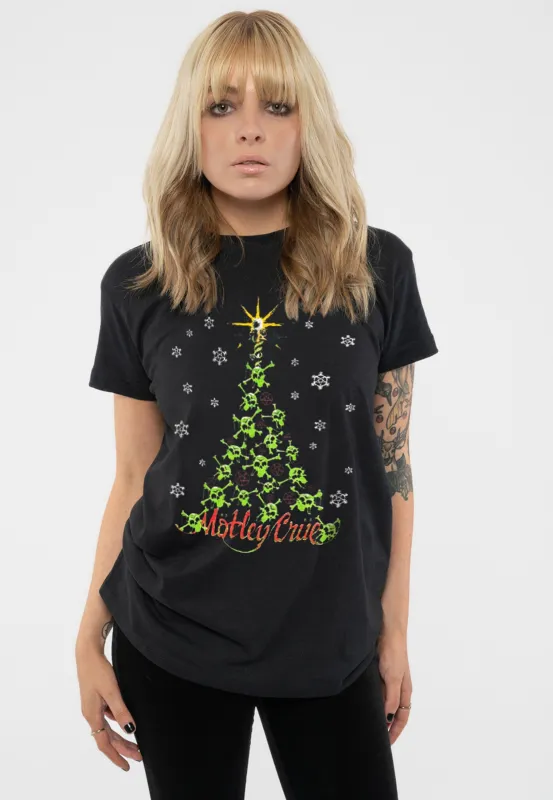 Motley Crue All i want for Xmas Christmas Tee sold by Paradiso Clothing