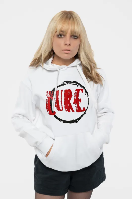 The Cure Circle Band Logo Hoodie made by Paradiso Clothing