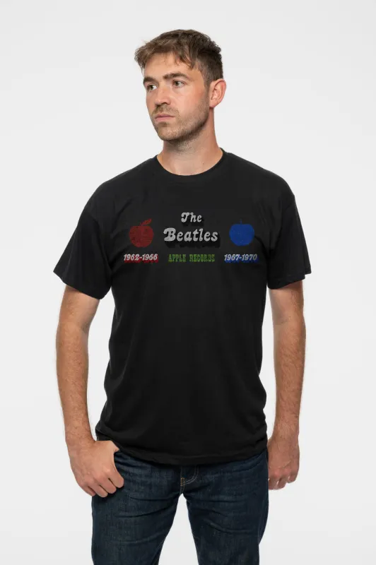 The Beatles Apple Years Blue & Red T Shirt sold by Paradiso Clothing