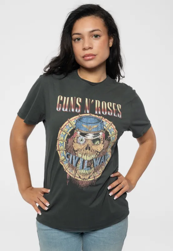 Guns N' Roses Civil War T Shirt sold by Paradiso Clothing