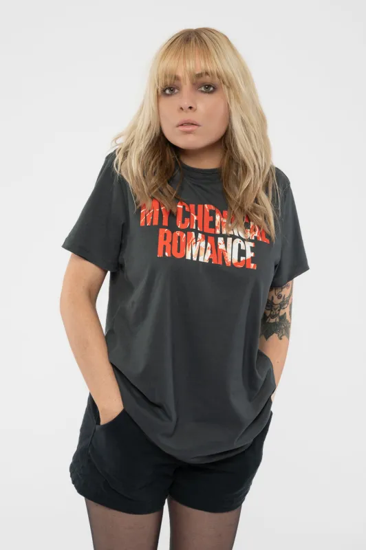 My Chemical Romance Blood Splatter T Shirt sold by Paradiso Clothing