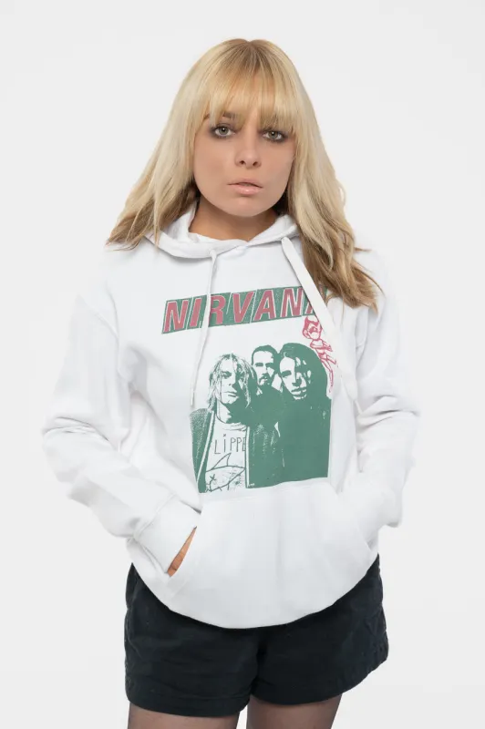 Nirvana Flipper Band Logo Hoodie sold by Paradiso Clothing