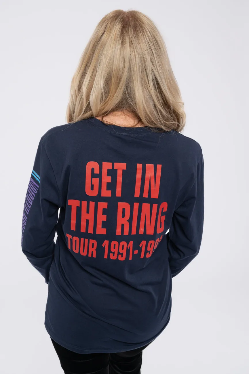 Guns N' Roses Get In The Ring Tour 91 Long Sleeve T Shirt sold by Paradiso Clothing product image thumbnail 4