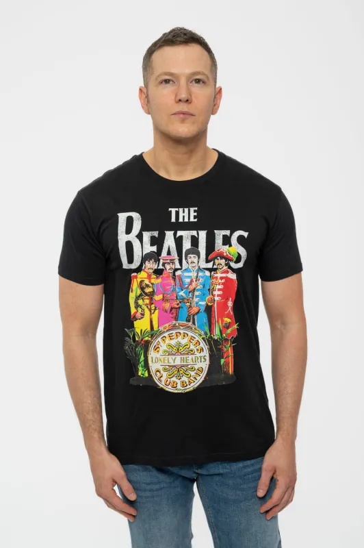 The Beatles Sgt Pepper Lonely Hearts Drum T Shirt sold by Paradiso Clothing