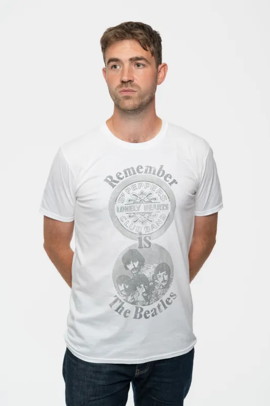The Beatles Remember Sgt Pepper Lonely Hearts T Shirt sold by Paradiso Clothing