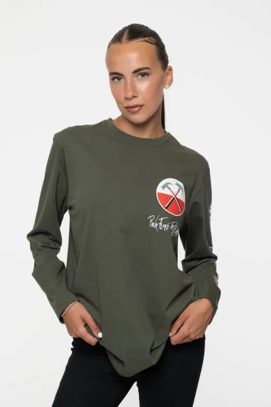 Pink Floyd The Wall Hammers Long Sleeve sold by Paradiso Clothing