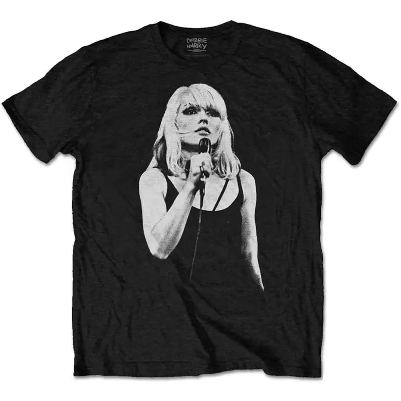 Debbie Harry Open Mic T Shirt sold by Paradiso Clothing