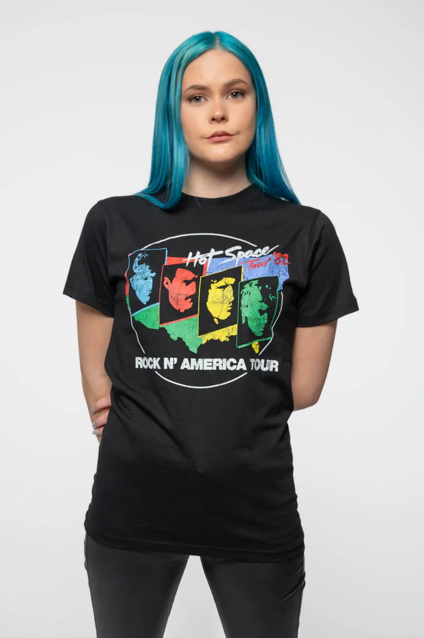 Queen Hot Space Tour 1982 T Shirt sold by Paradiso Clothing
