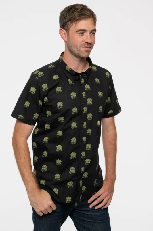 Queen Classic Crest Casual Shirt sold by Paradiso Clothing