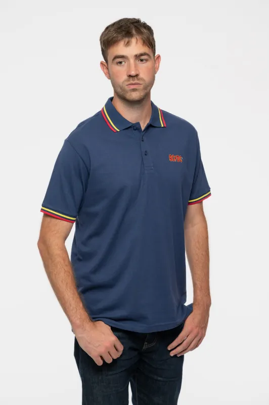 AC/DC Voltage Logo Polo Shirt made by AC/DC