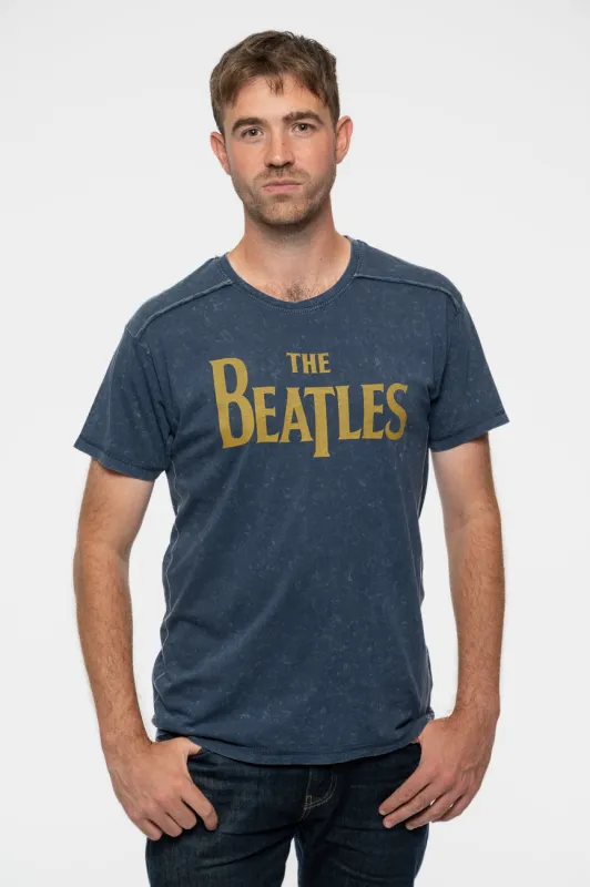 The Beatles Drop T Snow Wash T Shirt made by The Beatles