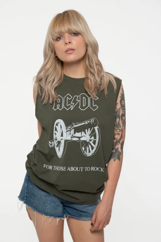 AC/DC About To Rock Muscle Tank sold by Paradiso Clothing