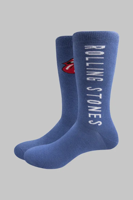 The Rolling Stones Vertical Tongue Socks made by the Rolling Stones
