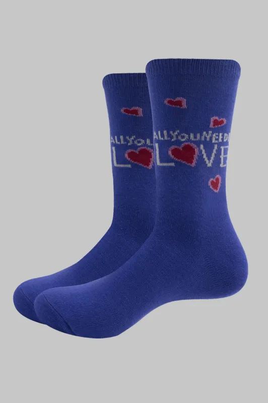 The Beatles All You Need Is Love Socks sold by Paradiso Clothing