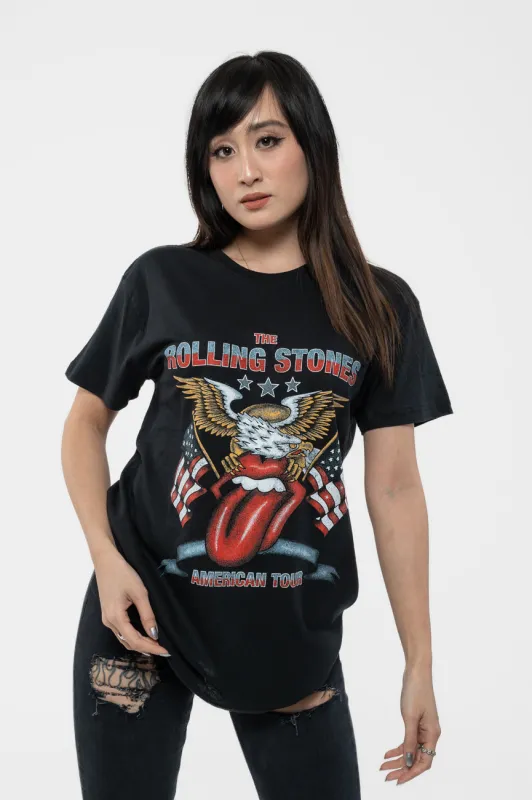 The Rolling Stones USA Tour Eagle T Shirt sold by Paradiso Clothing
