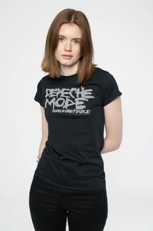Depeche Mode People Are People Skinny T Shirt sold by Paradiso Clothing