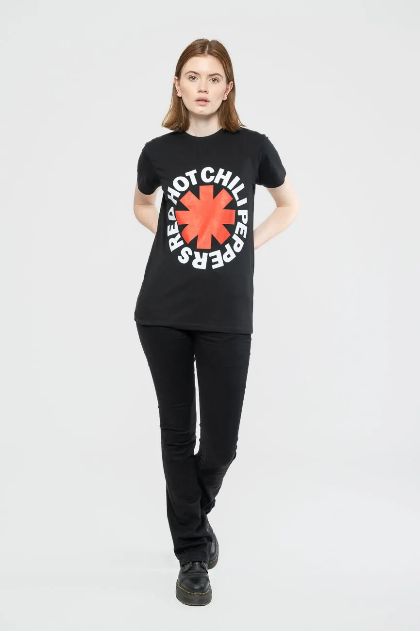 Red Hot Chili Peppers Classic Asterisk T Shirt sold by Paradiso Clothing product image thumbnail 2