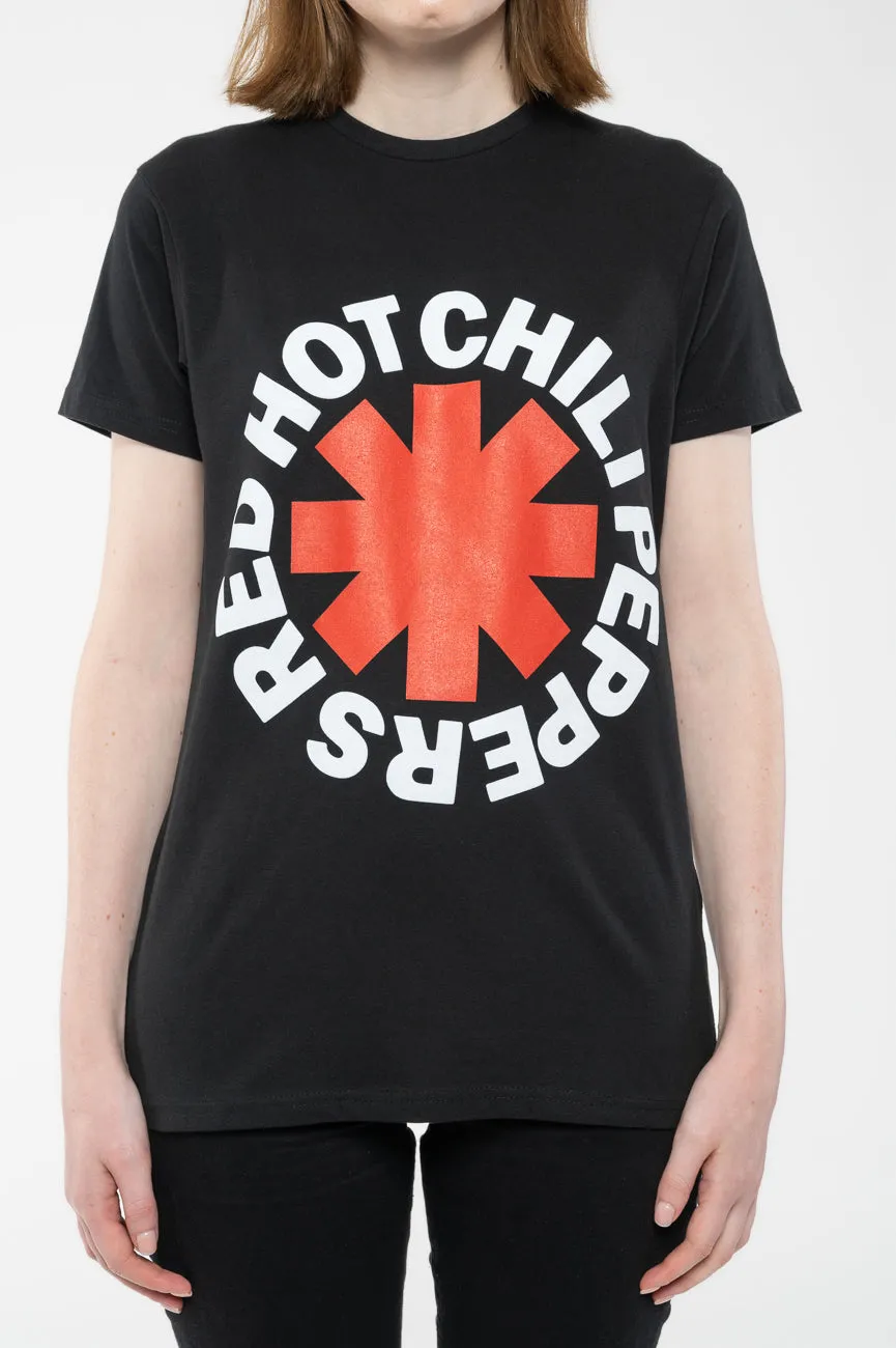 Red Hot Chili Peppers Classic Asterisk T Shirt sold by Paradiso Clothing product image thumbnail 3