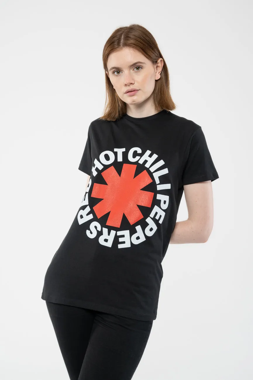 Red Hot Chili Peppers Classic Asterisk T Shirt sold by Paradiso Clothing