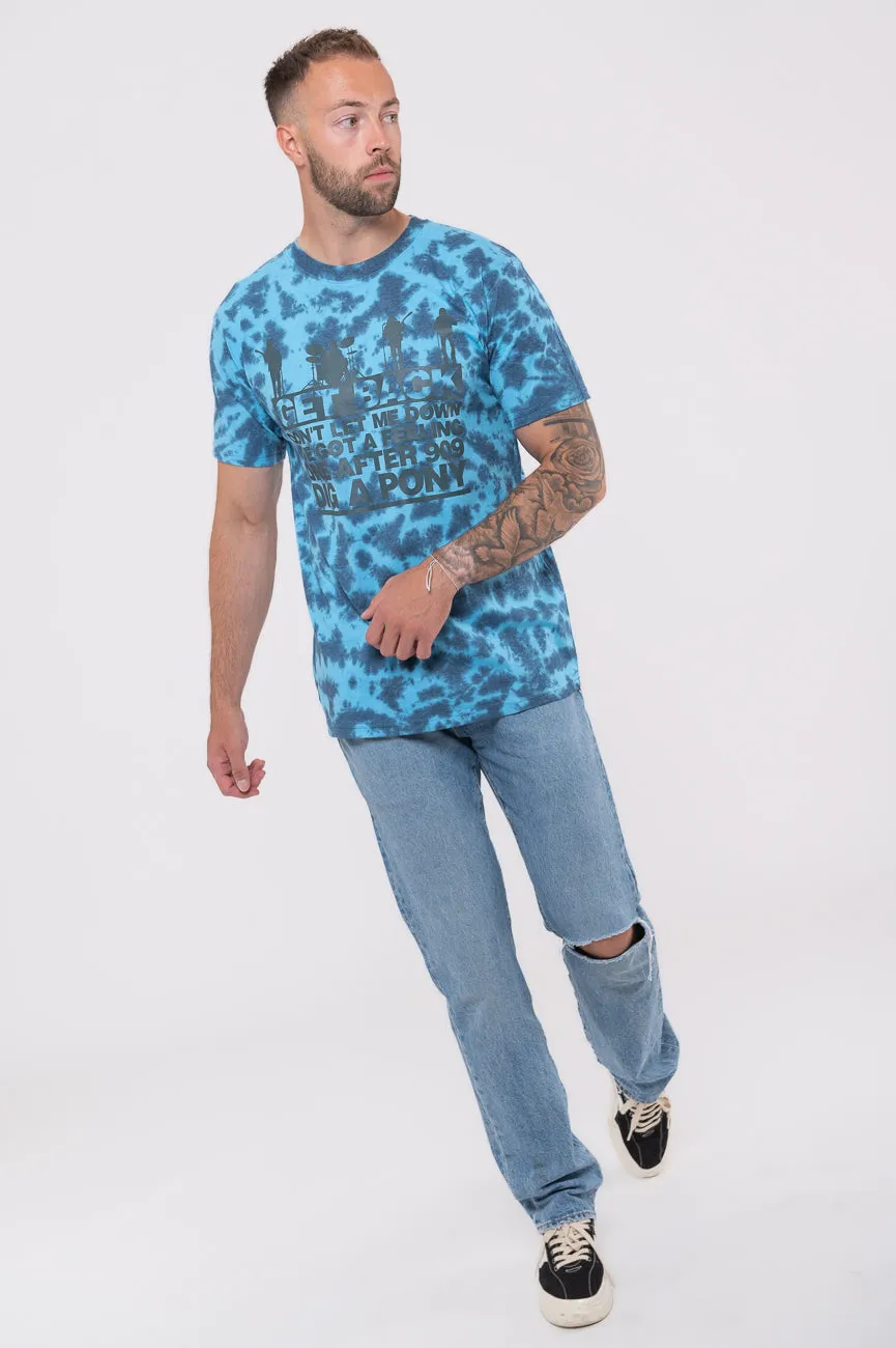 The Beatles Let it Be Songs Dip Dye T Shirt sold by Paradiso Clothing product image thumbnail 5