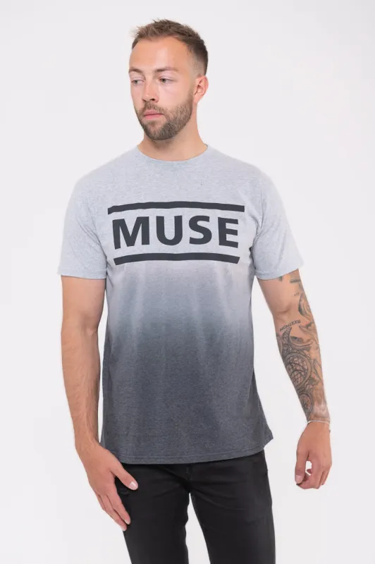 Muse Band Logo Dip Dye T Shirt made by Muse