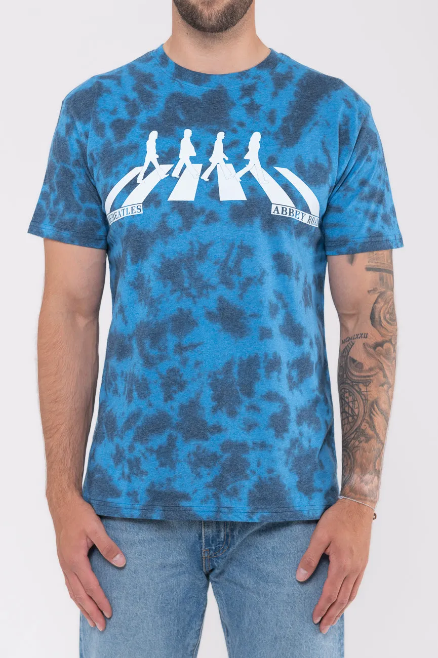 The Beatles Abbey Road Crossing Dip Dye T Shirt sold by Paradiso Clothing product image thumbnail 3