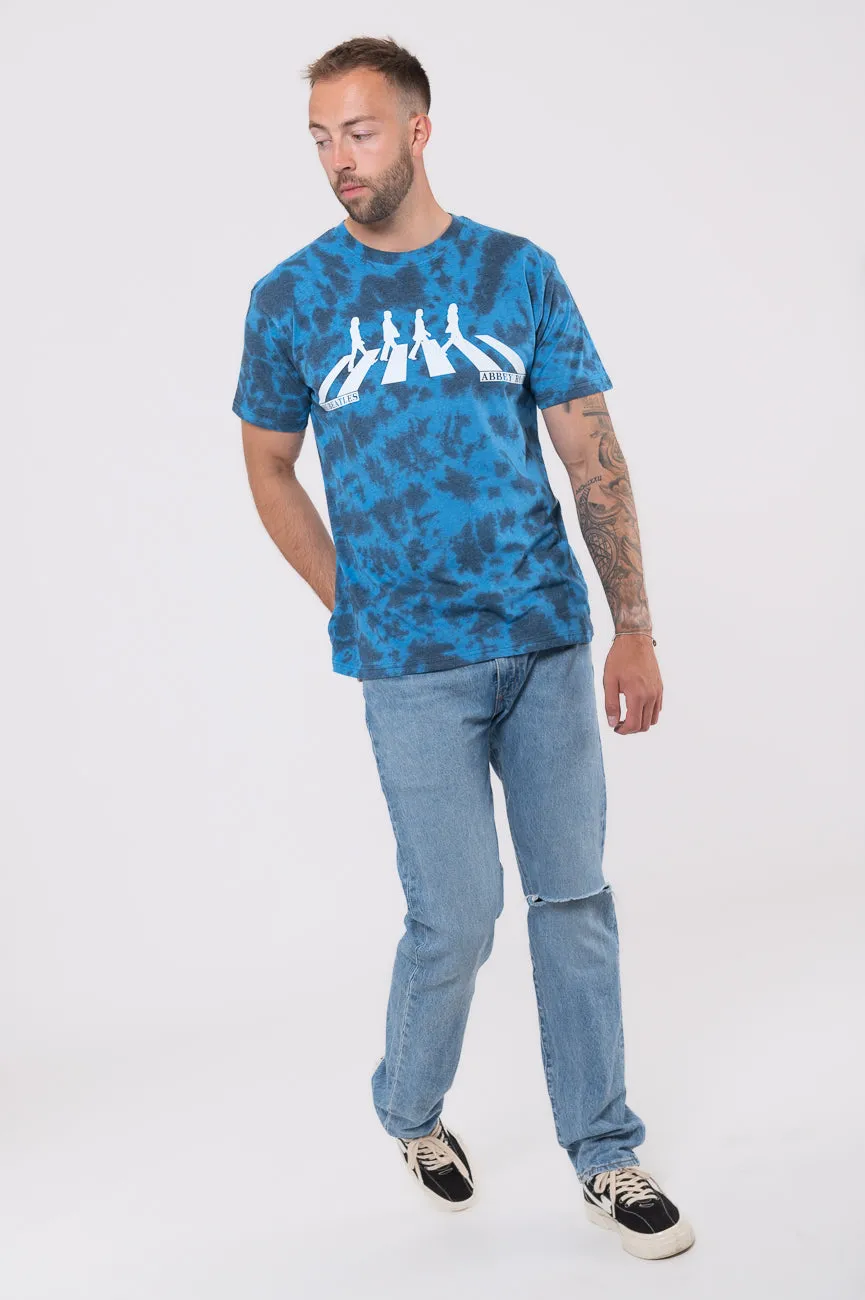 The Beatles Abbey Road Crossing Dip Dye T Shirt sold by Paradiso Clothing product image thumbnail 5