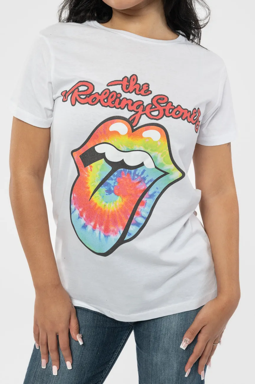 The Rolling Stones Tie Dye Tongue T Shirt sold by Paradiso Clothing product image thumbnail 3