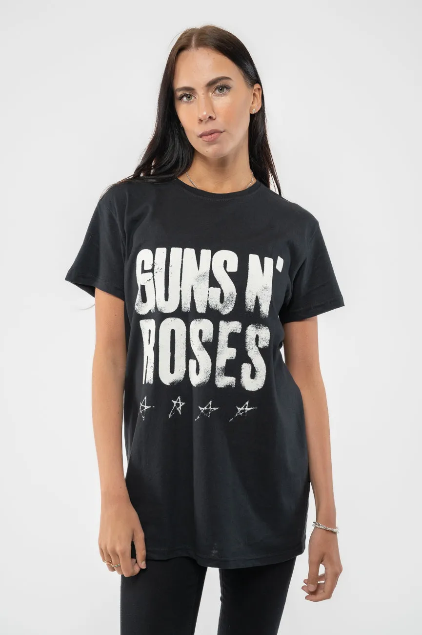 Guns N' Roses Paradise City Stars T Shirt sold by Paradiso Clothing