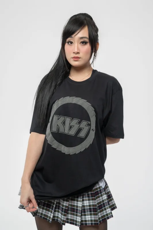 KISS Buzzsaw Hi-Build T Shirt sold by Paradiso Clothing