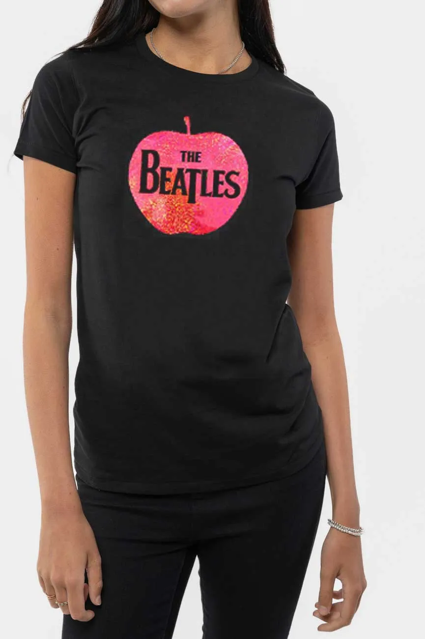 The Beatles Apple Foiled Logo Skinny Fit T Shirt sold by Paradiso Clothing product image thumbnail 2
