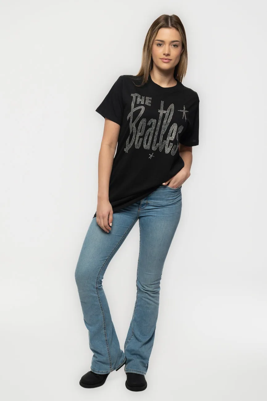 The Beatles Retro Diamante Logo Tee sold by Paradiso Clothing product image thumbnail 2