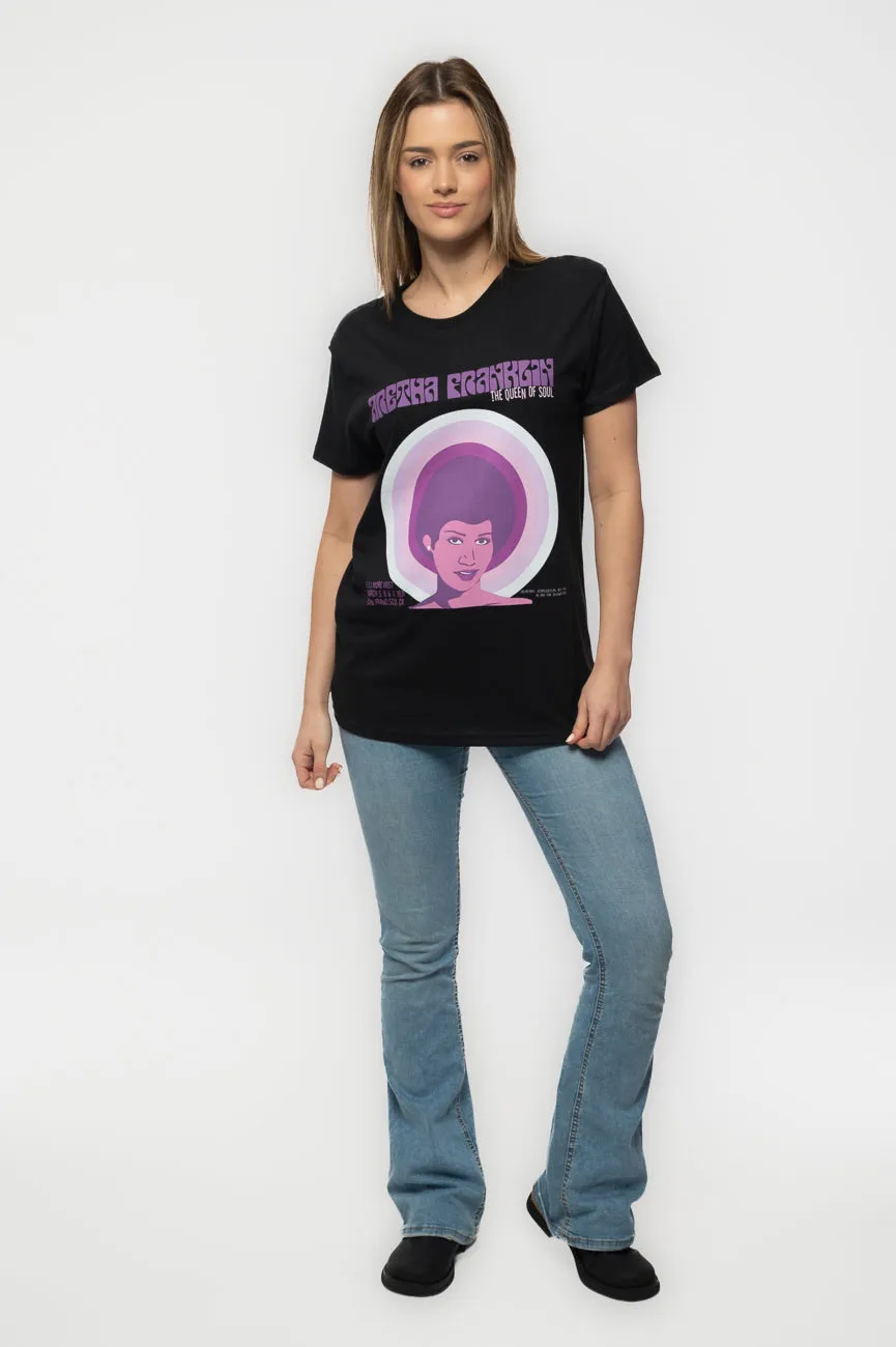 Aretha Franklin Live Fillmore West 71 T Shirt sold by Paradiso Clothing product image thumbnail 2