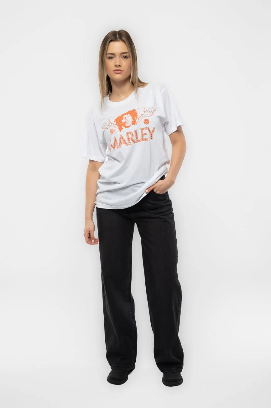 Bob Marley Diamante Wings T Shirt sold by Paradiso Clothing product image thumbnail 2