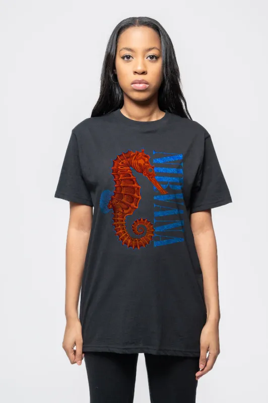 Nirvana Seahorse Band Logo T Shirt sold by Paradiso Clothing