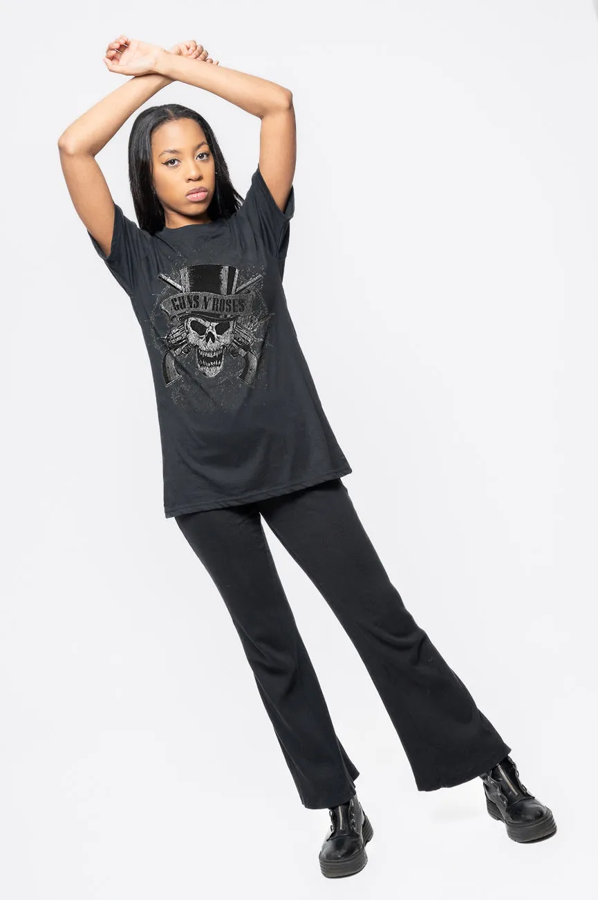 Guns N' Roses Faded Skull T Shirt sold by Paradiso Clothing product image thumbnail 5