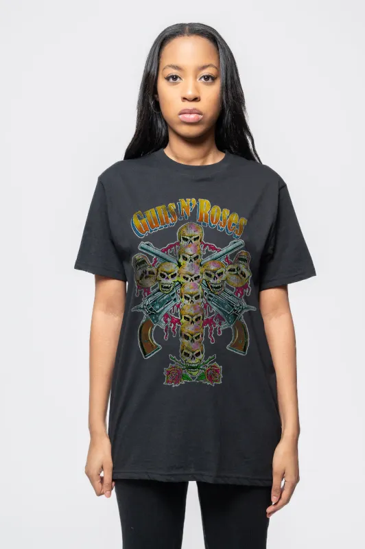 Guns N' Roses Vintage Skull T Shirt made by Paradiso Clothing