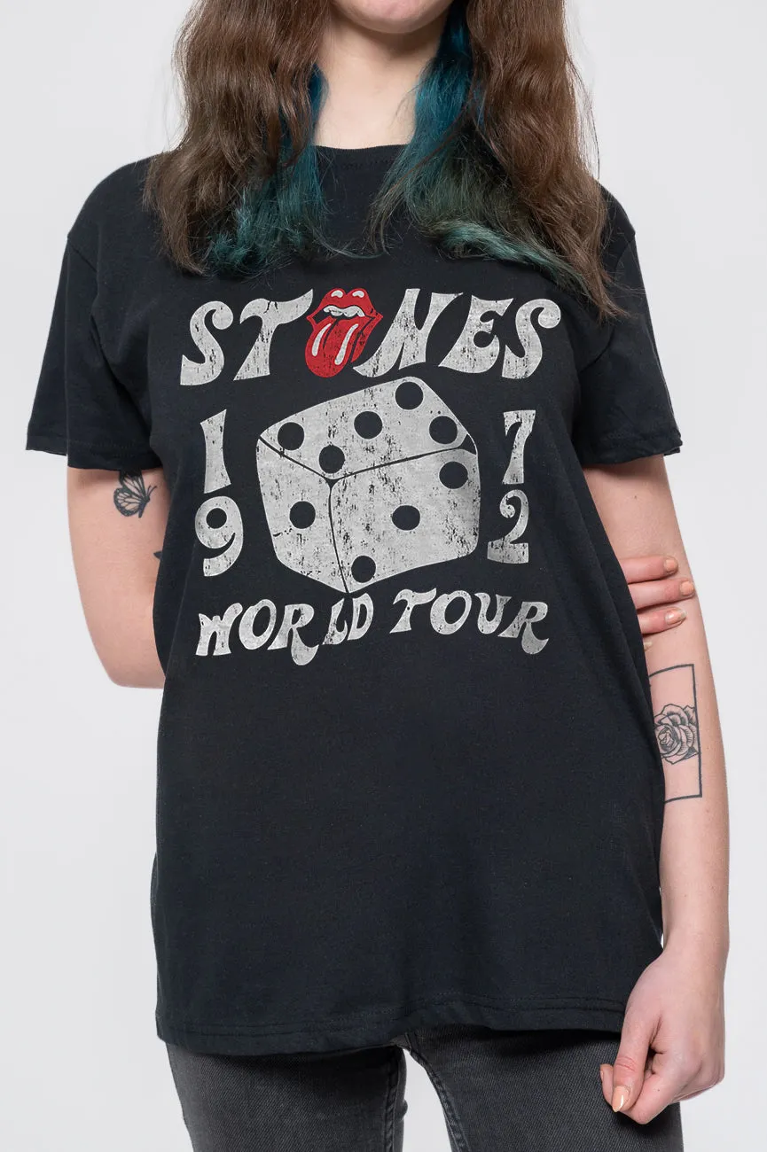 The Rolling Stones Dice Tour 72 Eco T Shirt sold by Paradiso Clothing product image thumbnail 3