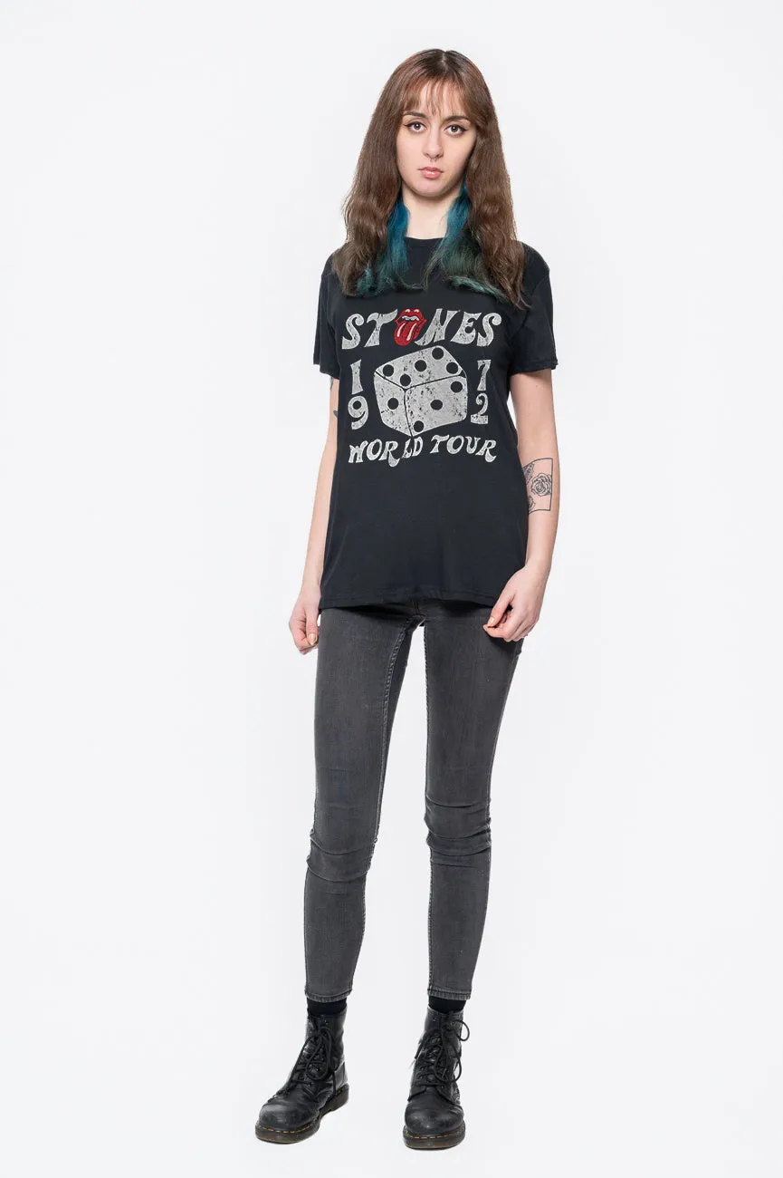 The Rolling Stones Dice Tour 72 Eco T Shirt sold by Paradiso Clothing product image thumbnail 2