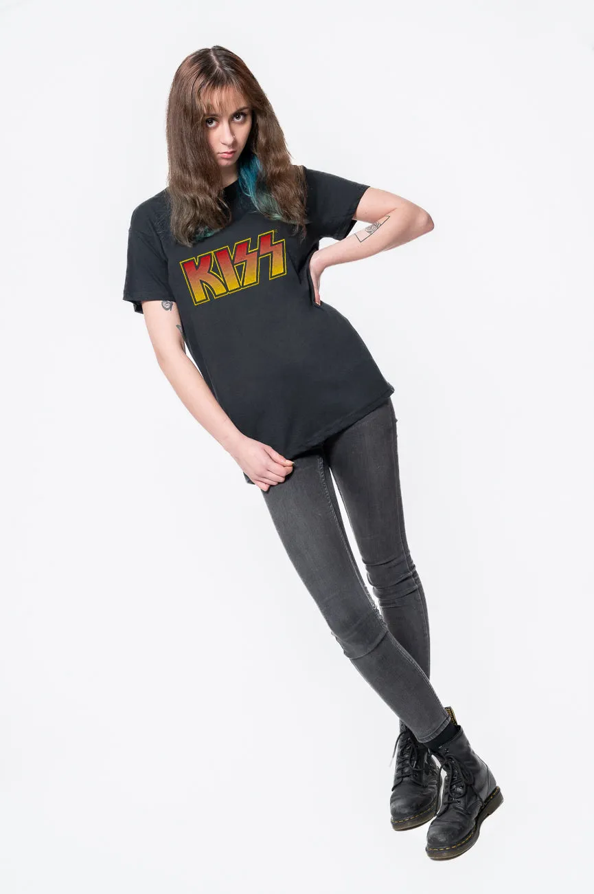 Kiss Vintage Band Logo T Shirt sold by Paradiso Clothing product image thumbnail 5